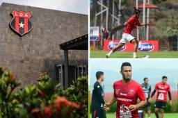 Alex López regresó a los entrenamientos con el Alajuelense y expresó su alegría después del encierro producto de la pandemia.