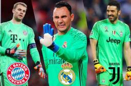 El portero tico del Real Madrid, Keylor Navas, está en lo más alto peleando por ser el mejor meta del año junto a Buffon y Manuel Neuer. Fotos archivo