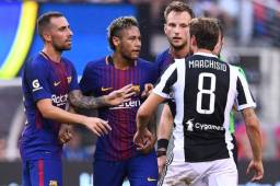 Neymar se despachó un doblete con Barcelona en el triunfo ante Juventus por la International Cup. Foto AFP