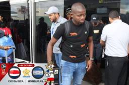 Boniek García llegó a Honduras para sumarse a la Selección Nacional.