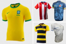 Estas son las indumentarias de los 10 equipo de la Copa América 2021, la de Argentina es la más criticada y aseguran 'Parece chaleco de perros'.