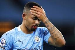 Gabriel Jesús es uno de los futbolistas del Manchester City infectado de Covid.