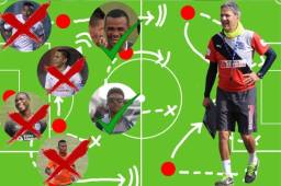 Carlos Restrepo en su Olimpia tendrá muchos cambios en su once titular para el torneo Clausura de la Liga Nacional de Honduras.