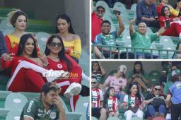 El estadio Yankel Rosenthal es sede de un nuevo derbi de San Pedro Sula. Marathón y Real España chocan por la jornada 16 de la Liga Nacional. Fotos: Neptalí Romero y Mauricio Ayala.