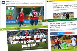Medios y periodistas han hablado de la paliza histórica y humillante de Noruega a la selección de Carlos Ramón Tábora de 12-0. Así lo describen.