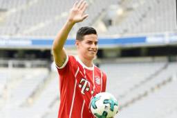 James Rodríguez tiene contrato hasta 2019 con el Bayern, si el club desea comprarlo deberá pagar 50 millones al Real Madrid.