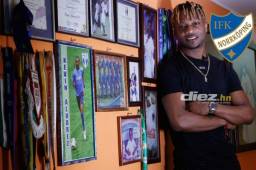 Kevin Álvarez afirma su compromiso de seguir en Europa con Norrkoping u otro club del Viejo Continente, pero volver al país en lo absoluto pasa por su mente. FOTOS: Neptalí Romero.