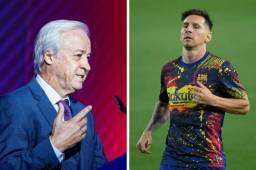 El presidente de la comisión gestora del Barcelona, Carles Tusquets, dice que lo mejor hubiera sido vender a Messi.