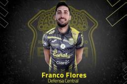 El defensor argentino, Franco Flores, ha sido anunciado como nueva contratación del Real España para el próximo campeonato con Raúl 'Potro' Gutiérrez.