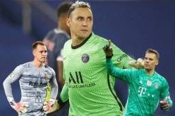 Keylor Navas protagonizó una brillante actuación en la ida de los cuartos de final ante Bayern Múnich.
