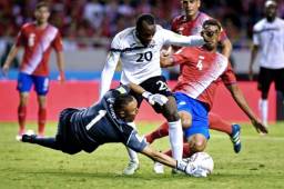 Keylor Navas salvó a Costa Rica ante Trinidad y Tobago.