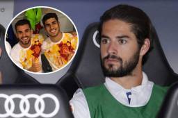 Isco aconsejó a Dani Ceballos y Marco Asensio, jóvenes perlas del Real Madrid.