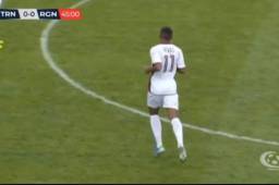 Rigoberto Rivas utilizó la camisa 11 en su debut en el Reggina.