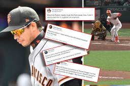 Mauricio Dubón es cuestionado por sus propios aficionados tras error con los Gigantes