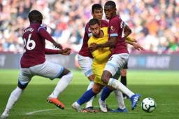 El Chelsea no pudo en su visita contra el West Ham en la Premier League.