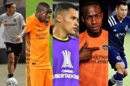 Los legionarios hondureños Andy Najar, Boniek García, Roger Rojas, Maynor Figueroa, Roger Espinoza y Brayan Beckeles, están sin equipo.