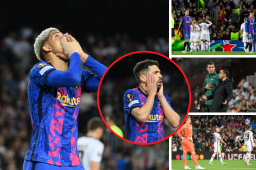 Afición culé abandona, Adama Traoré destrozado, Xavi y sus constantes reclamos. La tristes imágenes de la eliminación del Barcelona.