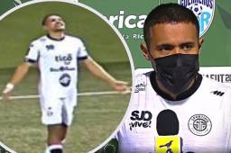 ¡Rompió su sequía! El hondureño Roger Rojas vuelve a marcar siete meses después en el fútbol de Costa Rica