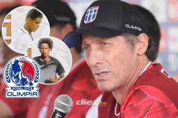 Pedro Troglio fue presentado como nuevo entrenador de Olimpia para el Clausura 2022. FOTO: Marvin Salgado.