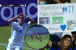 ¡Le cumple a su novia! Marco Aceituno aprovecha un rebote tras penal errado y pone el empate ante Panamá en el Premundial
