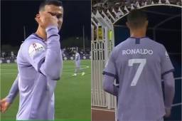 Apenas saludó a sus rivales y cuando lo hizo fue para recriminarles el modo en el que actuaron durante todo el partido