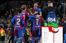 El Barcelona atraviesa un buen momento de la mano de Xavi y se acercan a los primers lugares.