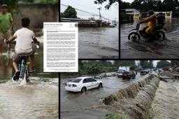 Las diferentes colonias, barrios y residenciales de San Pedro Sula ( Cortés) y La Ceiba (Atlántida) se han visto afectadas por la constante cantidad de lluvia que ha provocado la tormenta tropical.