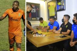 El cuerpo técnico de Real España se pronunció sobre el tema de la ausencia de Luis López en la pretemporada del club. Foto: Moisés Valenzuela.