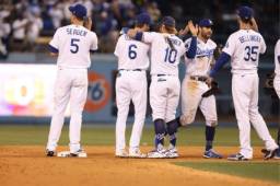 Los Dodgers siguen con vida y cerraron la noche con broche de oro.
