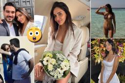 Una joven modelo reveló que contrajo matrimonio con uno de los titurales del campeón Manchester City en la capital española. ¿Por qué lo hicieron en secreto?