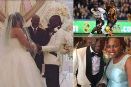 Victor Moses contrajo matrimonio este domingo en Londres.