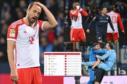 Bayern Múnich pierde 3-2 en Bochum y queda a ocho puntos del Leverkusen de Xabi Alonso.