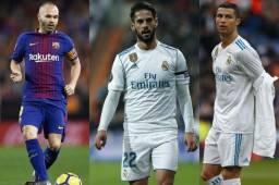 ¿Cristiano Ronaldo con la camisa del Barcelona, Iniesta jugando con el Real Madrid? Esto pudo haber ocurrido. Acá los jugadores que estuvieron cerca de vestir los colores del rival en el Clásico español.