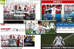 Cristiano Ronaldo ha sido el mejor futbolista en las primeras jornadas del Mundial de Rusia 2018 y hoy todos los diarios a nivel mundial lo alaban. Diario Olé lo define como 'San Cristiano Ronaldo'.