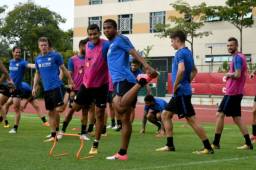 Rivas se encuentra en Singapur para seguir la pretemporada, el colombiano Jeison Murillo es uno de los referentes con los que mantiene una amistad.