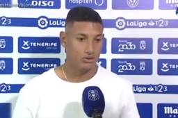 Bryan Acosta salió contento con el gol marcado ante Deportivo.