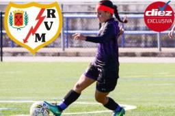 La futbolista hondureña Gabriela Fernández, juega a nivel colegial en Estados Unidos y en mayo de este año viaja a Madrid, España, para probarse en el Rayo Vallecano.