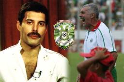 El entrenador de Marathón, Manuel Keosseián tiene un parecido con el extinto cantante Freddie Mercury, vocalista de la legendaria banda de rock, Queen.