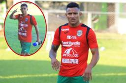 Los jugadores del Marathón, Luis Garrido y Cristian Cálix, se integraron este martes a los trabajos grupales tras superar las lesiones. Fotos cortesía | Marathón