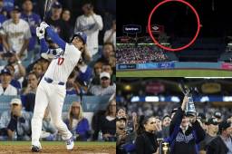 ¡La sacó del estadio! Shohei Ohtani hace historia al pegar 3 home runs y pone a los Dodgers en la Serie Mundial