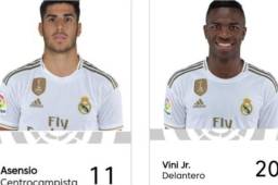 La Liga de España ha confirmado los cambios de dorsales en el Real Madrid para la temporada 2020-21.