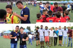 Los legionarios Antony 'Choco' Lozano y Jonathan Rubio fueron la sensación para los aficionados. Acá las imágenes del ambiente del partido de Atletas del Reino en La Pradera.