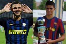 Mauro Icardi pasó por el Barcelona en el año 2008 al 20011.