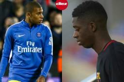 Mbappé y Dembélé junto con Neymar fueron los traspaso más mediáticos en el mercado de fichajes.