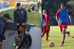 Motagua y Real España olvidaron el feriado de navidad y trabajaron de cara a la final del Apertura que tendrá su primer choque este miércoles. Fotos Cortesía