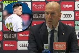 Sobre el futuro de Jovic en el Real Madrid, Zidane dijo que nada está garantizado hasta próximo lunes.