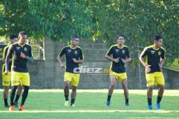 Real España continuó su pretemporada este sábado y se confirmó las renovaciones de Danilo Tobías y Jorge Claros. Fotos: José Cantarero