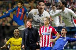 Repasa la última hora del mercado de fichajes en el fútbol de Europa. Real Madrid y Barcelona se roban toda la atención.