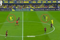 ¿Y el VAR? El gol que le invalidaron por offside de Pépé al Villarreal ante el Barcelona por la Liga de España