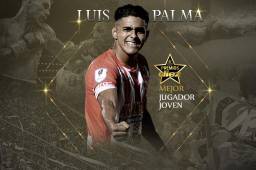 Luis Palma fue elegido como el Mejor jugador joven de la Liga Nacional en el 2021. Diseño: Marlon Murcia.